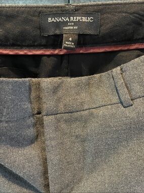 Banana Republic Gray Martin Fit Dress Pants